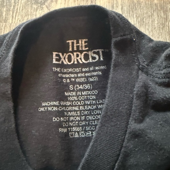 The Exorcist | Black and Green Graphic Tee Small - Picture 3 of 3